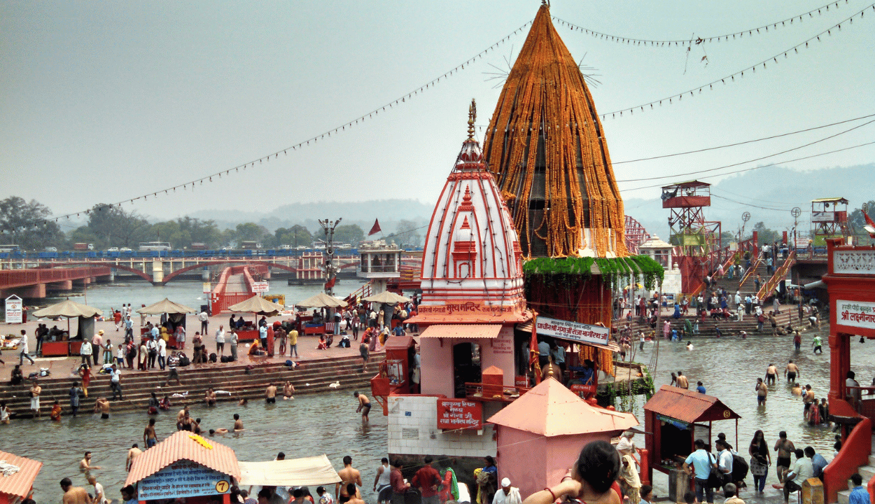Kedarnath Dham mountain view