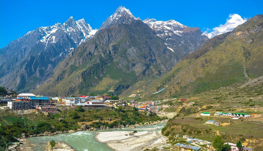Kedarnath Dham mountain view